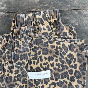 Le Bon Shoppe Leopard Arc Pants